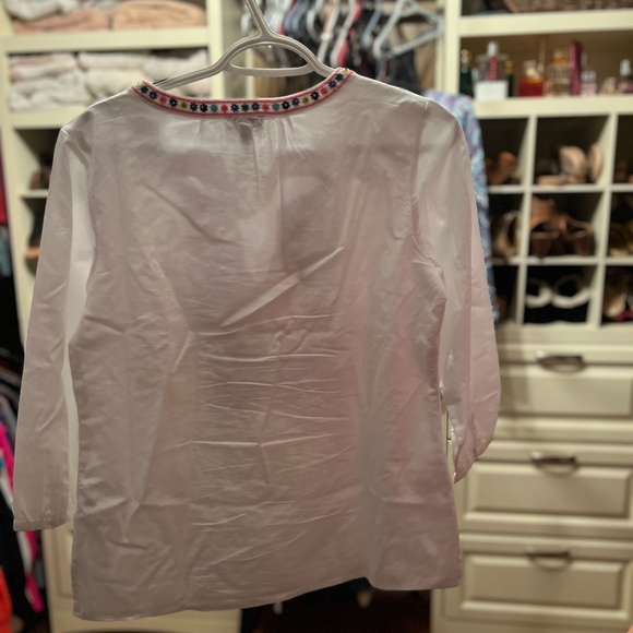 Talbots, Size Petite S, white shirt - Picture 3 of 4